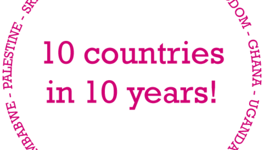 10 countries in 10 years